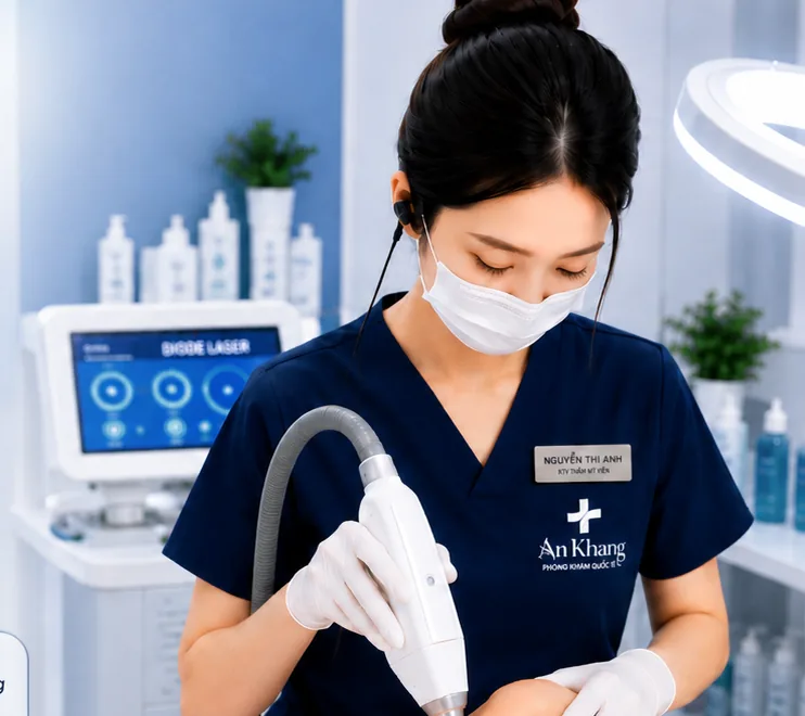 Dịch vụ triệt lông tại An Khang