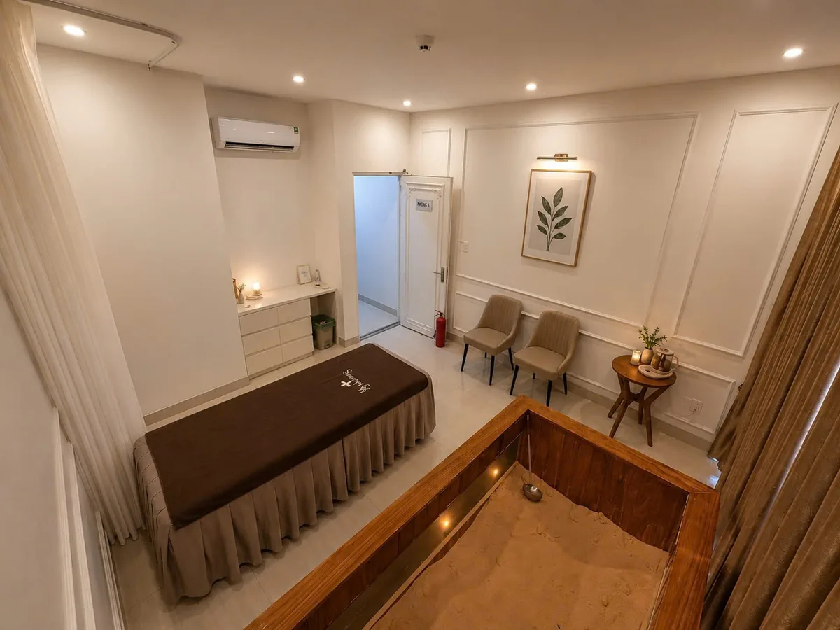 Khu ủ đá nóng Đông y